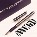 德國 PORSCHE DESIGN P3125 SLIM LINE 18K金 鋼筆（黑色）