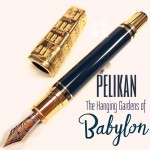 德國 百利金 Pelikan 2009年 限量410支 18K金 The Hanging Gardens of Babylon 巴比倫空中花園 鋼筆