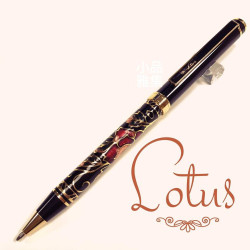 法國 LOTUS 蓮花 Lotus 景泰藍 原子筆 法國 LOTUS 蓮花 Lotus 景泰藍 原子筆