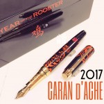 瑞士 卡達 Caran d'Ache 2017 雞年 18k金 限量888支 鋼筆
