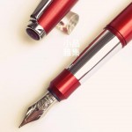 德國 CLEO Skribent Colour 氧化鋁 霧面鋼筆（紅色）
