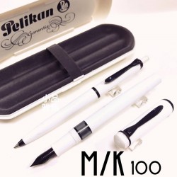 德國 Pelikan 百利金 停產老款 西德M/K100 鋼筆+原子筆組