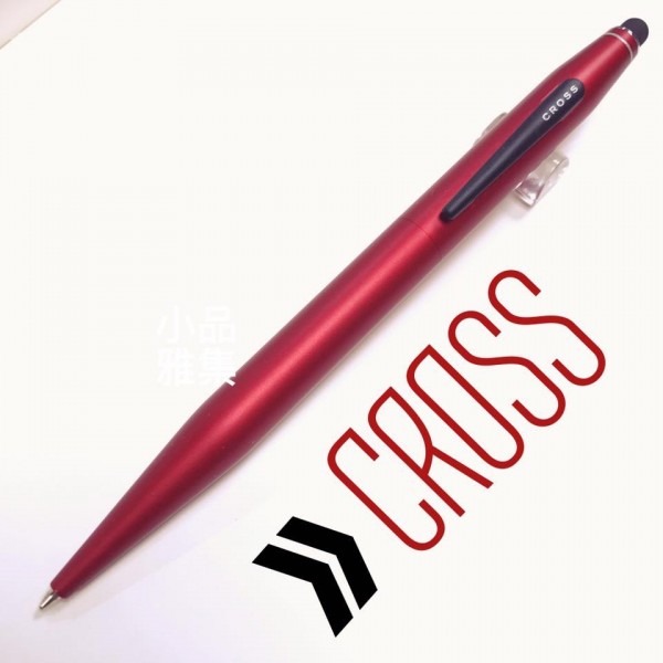 Cross 高仕 原子筆 筆尾附加觸控筆款（紅色）