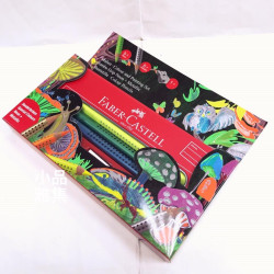 德國 Faber-Castell 輝柏 JUMBO水性色鉛筆 鐵盒組(銀光色+金屬色) 德國 Faber-Castell 輝柏 JUMBO水性色鉛筆 鐵盒組(銀光色+金屬色)