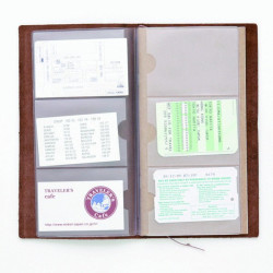 日本 MIDORI TRAVELER'S notebook #007 名片收納 日本 MIDORI TRAVELER'S notebook #007 名片收納