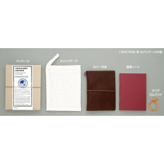 日本 MIDORI TRAVELER'S notebook 真皮 旅人筆記本(小) 日本 MIDORI TRAVELER'S notebook 真皮 旅人筆記本(小)