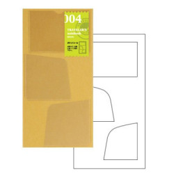 日本 MIDORI TRAVELER'S notebook #004 口袋貼紙 日本 MIDORI TRAVELER'S notebook #004 口袋貼紙