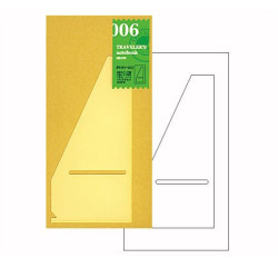 日本 MIDORI TRAVELER'S notebook #006 口袋貼紙(大) 日本 MIDORI TRAVELER'S notebook #006 口袋貼紙(大)