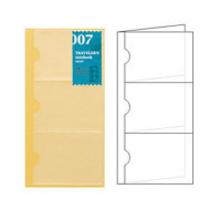 日本 MIDORI TRAVELER'S notebook #007 名片收納 日本 MIDORI TRAVELER'S notebook #007 名片收納