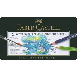 德國 Faber-Castell 輝柏 12色 藝術家級水彩色鉛筆 德國 Faber-Castell 輝柏 12色 藝術家級水彩色鉛筆