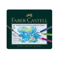 德國 Faber-Castell 輝柏 24色 藝術家級水彩色鉛筆(117524) 德國 Faber-Castell 輝柏 24色 藝術家級水彩色鉛筆(117524)