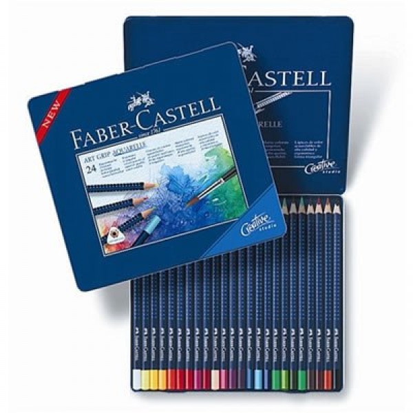 德國 Faber-Castell 輝柏 24色 創意工坊 水性 色鉛筆(114224)