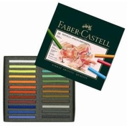 德國 Faber-Castell 輝柏 藝術家級粉彩條 - 24色(128524) 德國 Faber-Castell 輝柏 藝術家級粉彩條 - 24色(128524)