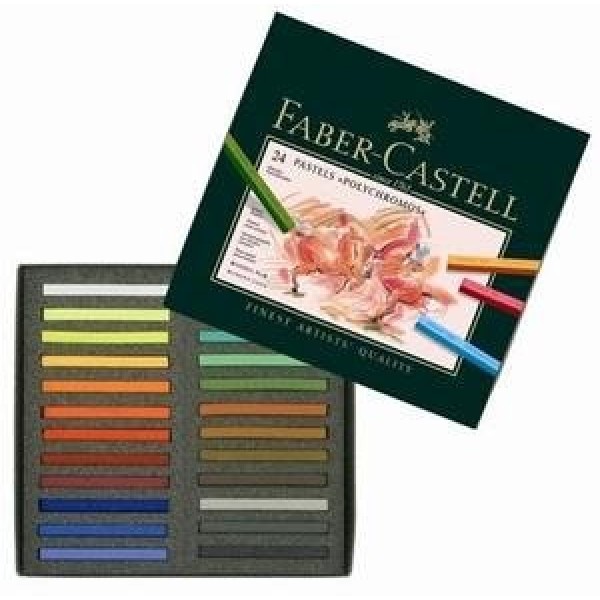 德國 Faber-Castell 輝柏 藝術家級粉彩條 - 24色（128524）