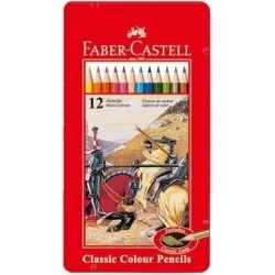 德國 Faber-Castell 輝柏 12色 油性色鉛筆（115844）