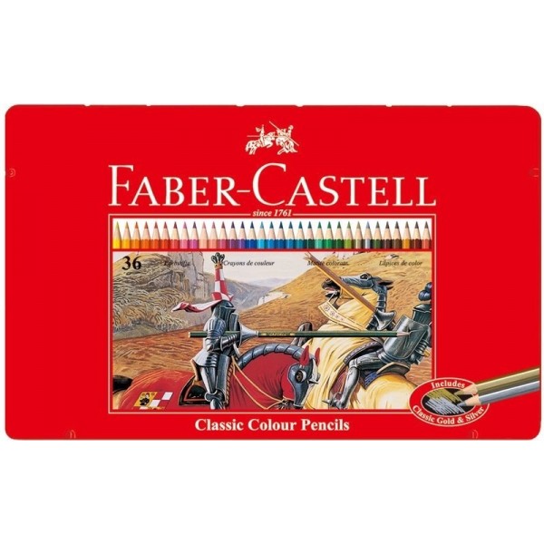 德國 Faber-Castell 輝柏 36色 油性色鉛筆(115846)