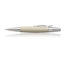 德國 Faber-Castell 輝柏 E-Motion系列 天然樹脂 鑲木紋旋轉1.4mm鉛筆(象牙白色) 德國 Faber-Castell 輝柏 E-Motion系列 天然樹脂 鑲木紋旋轉1.4mm鉛筆(象牙白色)