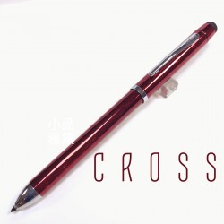 CROSS 高仕 TECH3 觸控三用筆（透紅亮漆鯡式款）