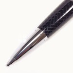 德國 Faber-Castell 輝柏 E-Motion系列 天然樹脂 鑲木紋 黑色 旋轉1.4MM鉛筆（138351）
