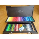 德國 Faber-Castell 輝柏 藝術家級 油性色鉛筆 120色 原木盒 典藏組合套裝（110013）