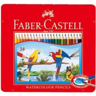 德國 Faber-Castell 輝柏 24色 水性色鉛筆-附水彩筆(115925) 德國 Faber-Castell 輝柏 24色 水性色鉛筆-附水彩筆(115925)