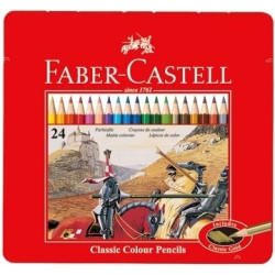 德國 Faber-Castell 輝柏 24色 油性色鉛筆(115845) 德國 Faber-Castell 輝柏 24色 油性色鉛筆(115845)