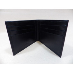 =庫存新品=義大利 Visconti 皮質六卡短夾(113)