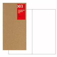 日本 MIDORI TRAVELER'S notebook #003補充包 空白內頁 日本 MIDORI TRAVELER'S notebook #003補充包 空白內頁