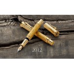 德國 Graf von Faber-Castell Pen of the year 2012年度限量筆 18K金 限量 鋼筆