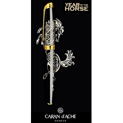 瑞士卡達Caran d'Ache 2014馬年 18k金 限量鋼筆 瑞士卡達Caran d'Ache 2014馬年 18k金 限量鋼筆