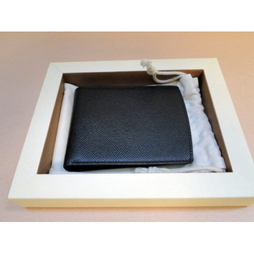 德國 Graf von Faber-Castell 橫式 四卡真皮短夾（有零錢袋）