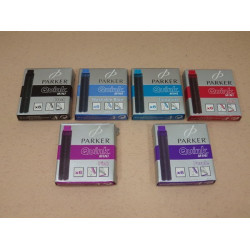 PARKER 色彩 短型 卡式墨水