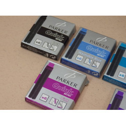 PARKER 色彩 短型 卡式墨水