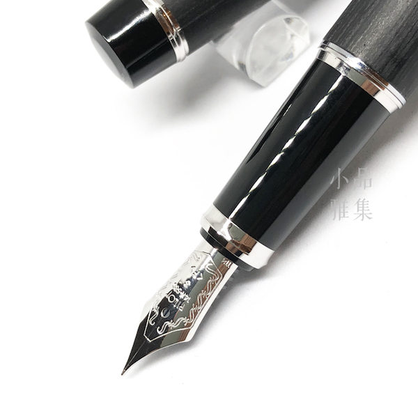 日本PILOT 百樂Legno 89s 木質14K金鋼筆（黑色）