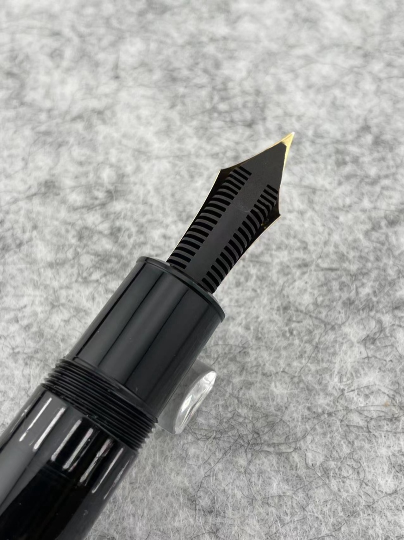 ☆中古美品☆ MONTBLANC 萬寶龍149 18C 硬橡膠筆舌F尖#MB7578