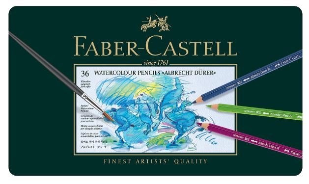 德國 Faber-Castell 輝柏36色藝術家級水彩色鉛筆（117536）