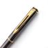 =中古美品=法國 WATERMAN 亮鉻金夾 沈穩好寫 鋼筆 #PJ-60400 