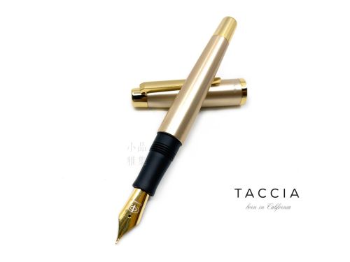日本 TACCIA PENFORT 鋼筆（金色） 