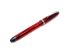 日本 PILOT 百樂 Custom 74 透明桿14K 鋼筆（紅）