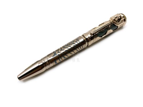 德國 Montblanc 萬寶龍 2019年 文學家系列 Homage to Rudyard Kipling 魯德亞德・吉卜林 限量款1895 18K 鋼筆