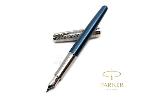 派克 Parker 新款Sonnet 卓爾致臻系列 18K 鋼筆（蔚藍）