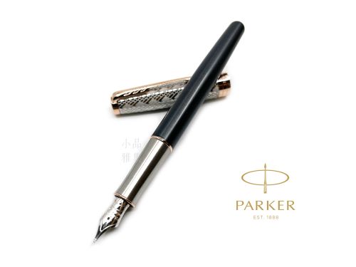 派克 Parker 新款Sonnet 卓爾致臻系列 18K 鋼筆（墨灰）