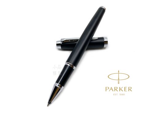 派克 PARKER 新IM經典系列 鋼珠筆（霧黑銀夾）