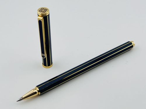 = 收藏家 = 法國Givenchy 紀梵希 鋼珠筆 (藍色） 