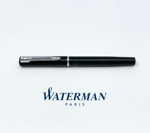 法國 WATERMAN ALLURE 雅律系列 鋼筆（霧黑）