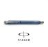 派克 PARKER FACET 超炫系列 多角面 鋼筆 （鐵藍）