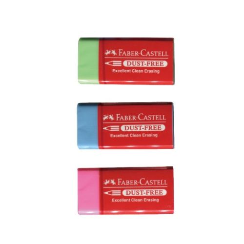 德國 FABER-CASTELL 輝柏 黏屑 美白塑膠擦  （187125)
