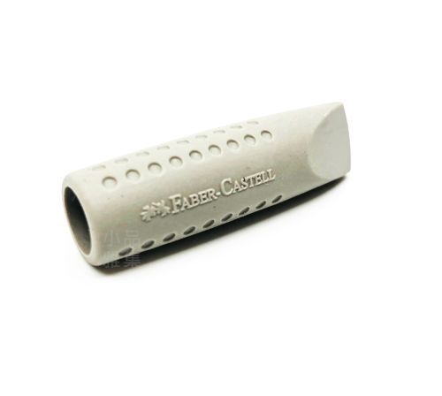 德國 FABER-CASTELL 輝柏 JUMBO 粗鉛筆適用 安全筆套塑膠擦（187010）