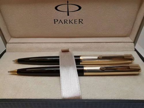 = 精美二手筆 = PARKER 派克 包12K金蓋  0.9mm 旋轉出芯 鉛筆/原子筆