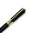 法國 S.T. DUPONT 都彭 LIBERTE 系列 Pearly black lacquer 袖珍 原子筆 （金夾）